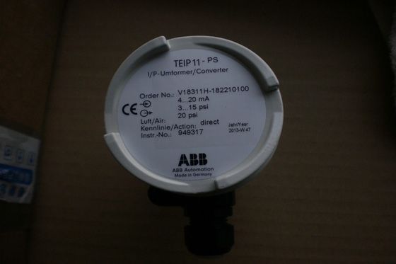 Je positionneur de valve du convertisseur de signal de P ABB pour les signaux standard TEIP11 picoseconde V18311H 182210100