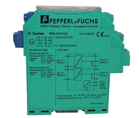 KFD2-STC4-EX2 PEPPERL FUCHS Safety Barrier SMART Transmitter Power Supply
