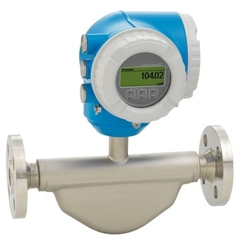 E+H Débitmètre Coriolis de milieu de gamme avec émetteur compact et facilement accessible 8E3B25-BDDBABEFADSAD2SHA2+LA